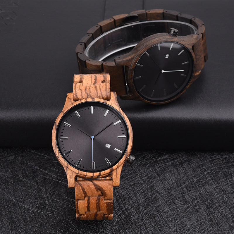 Montre calendrier en bois DODO DEER