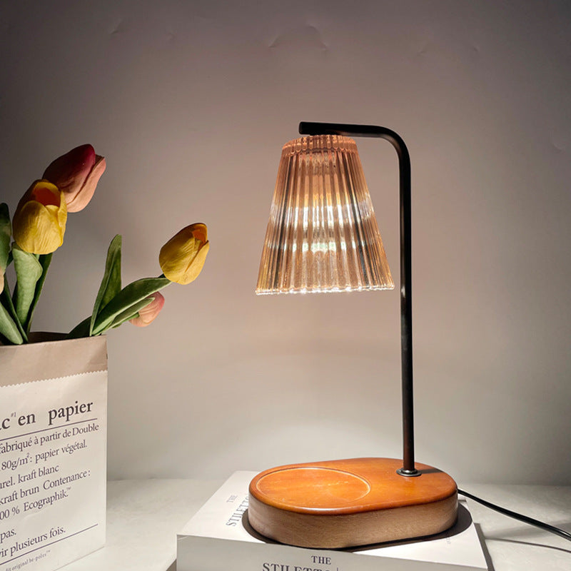 Lampe à cire fondante à parfum romantique, bougie de luxe