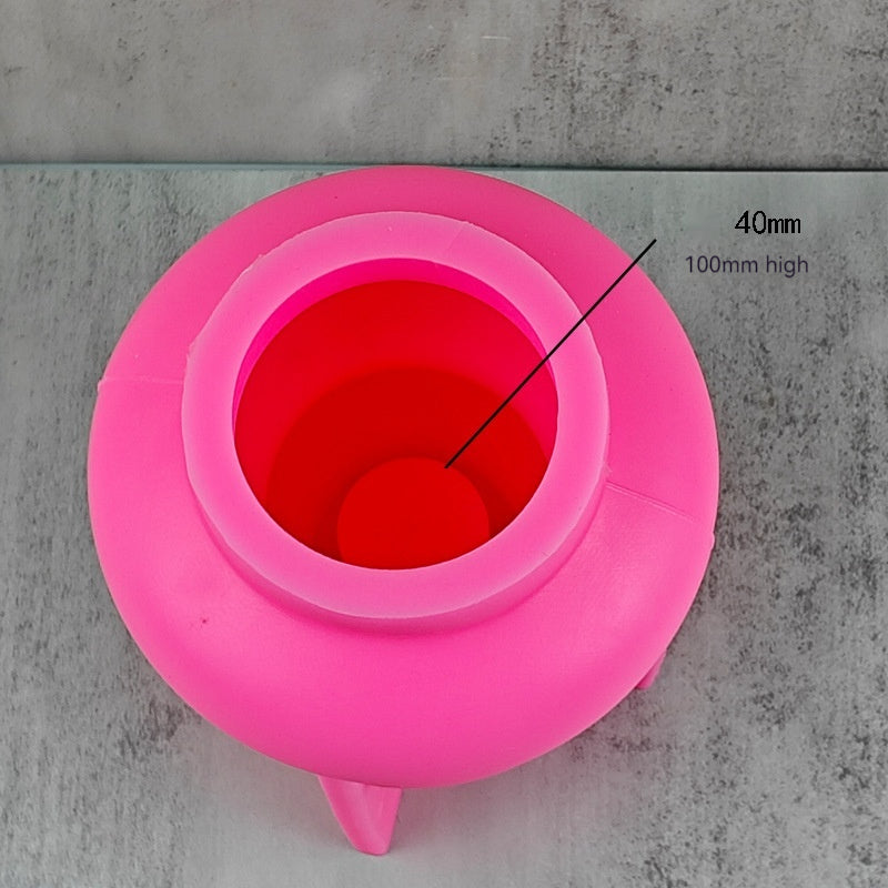 Ins Style Circle Vase Silicone Mold