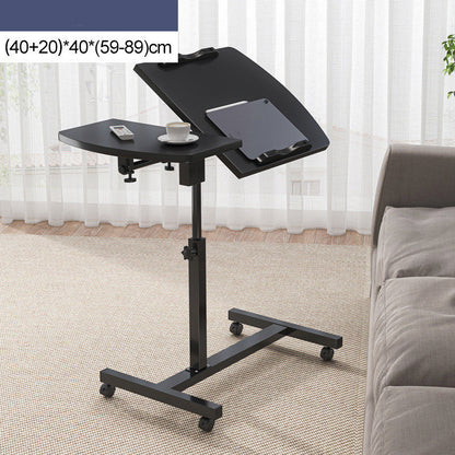 Household Simple Folding And Lifting Bedside Table