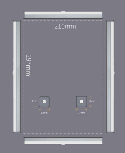 Lampe de placard magnétique à induction du corps humain à LED 