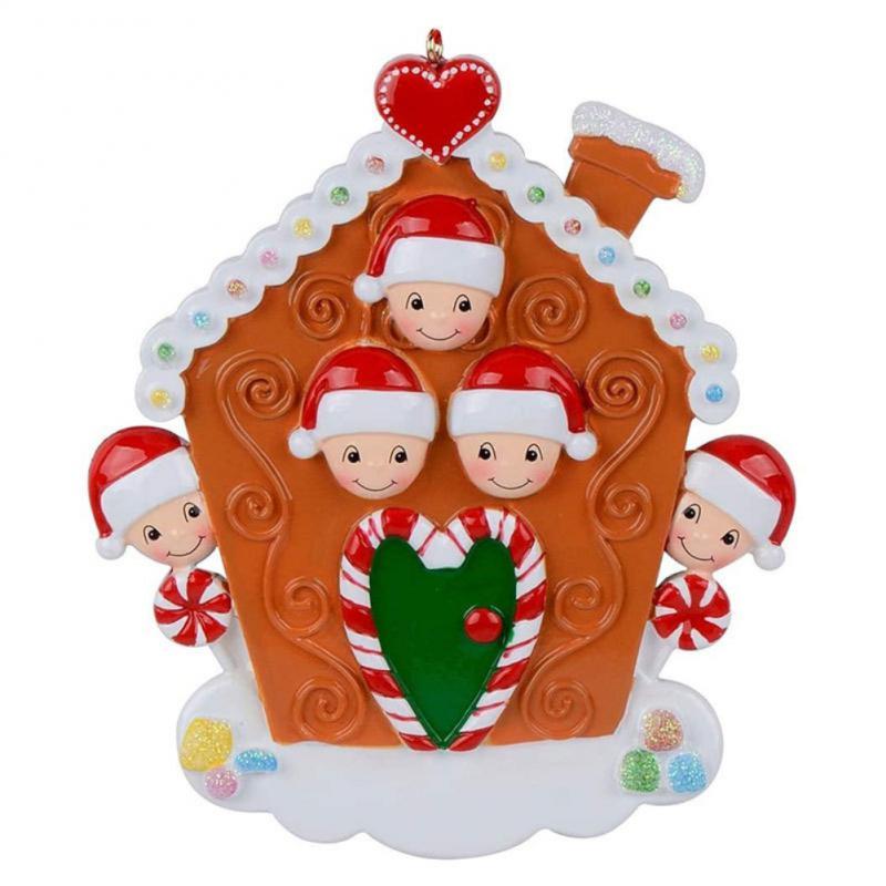 Resin Pendant Christmas Tree Decorations