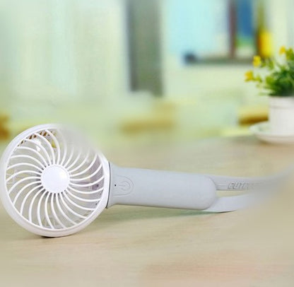 Mini ventilador de mano usb, ventilador portátil de refrigeración, luz led, aire acondicionado, Enfriador de velocidad ajustable, ventiladores con batería recargable de calor de 200mm