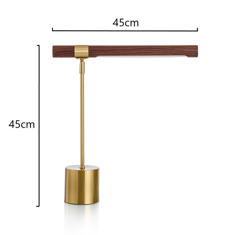 Individual wood grain table lamp