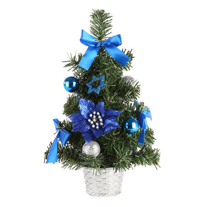 Family Christmas Gift Mini Artificial Christmas Tree Decorations