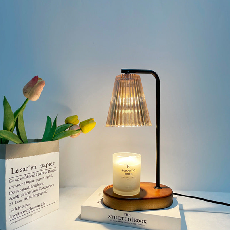 Lampe à cire fondante à parfum romantique, bougie de luxe