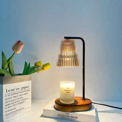 Lampe à cire fondante à parfum romantique, bougie de luxe