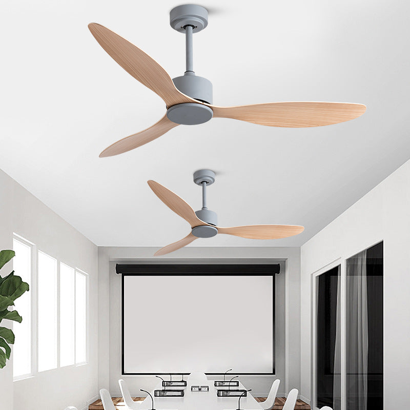 New Scandinavian Industrial Ceiling Fans Without Lights