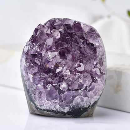 Uruguay Amethyst Cluster Decoration Home