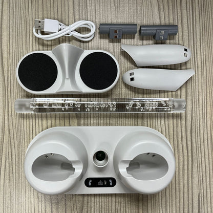 Handle Charging Base Helmet Glasses Storage Bracket