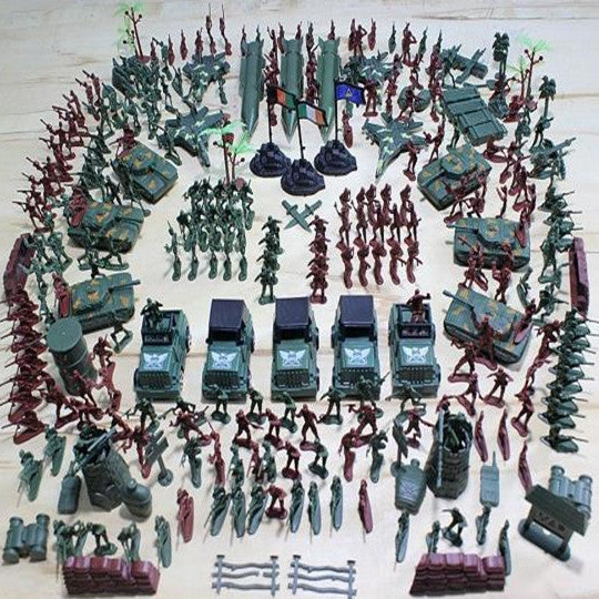 Juego de modelos de legión militar de soldado de guerra, mesa de arena de plástico, cuerpo de juguete