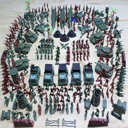 Juego de modelos de legión militar de soldado de guerra, mesa de arena de plástico, cuerpo de juguete