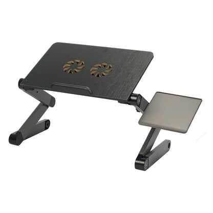 Table de refroidissement pliante pour ordinateur portable en alliage d'aluminium