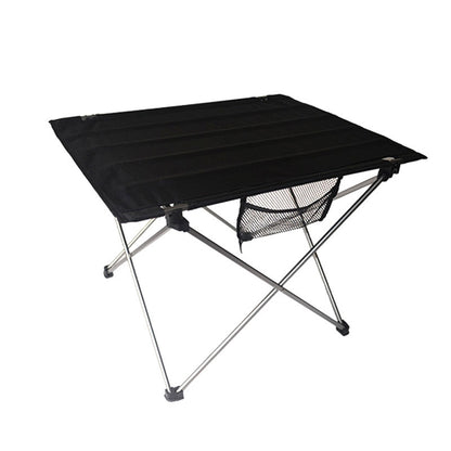 Petite table pliante de camping en plein air, table de pique-nique portable en alliage d'aluminium léger pour aviation