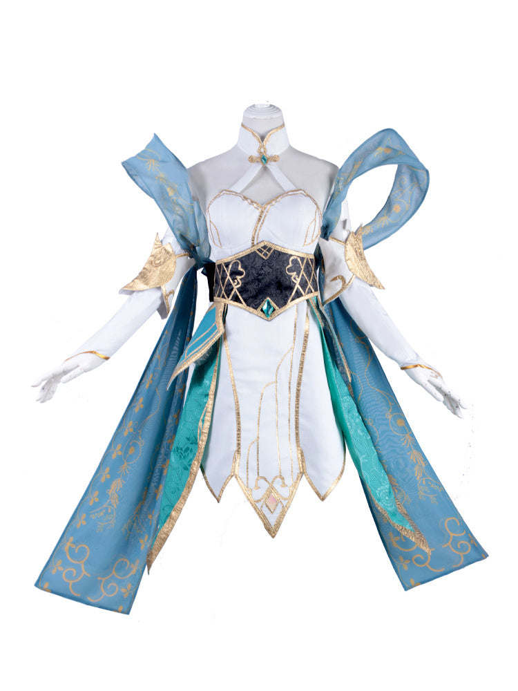 Dress Cosplay Costume Excalibur Halloween Christmas Dancer Party Uniform