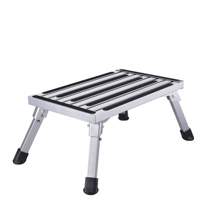 Folding Step Stool Aluminum Alloy Workbench Car Wash Table