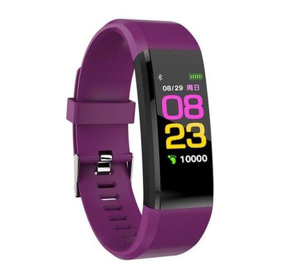 Pulsera inteligente con pulsera Bluetooth Monitor de ritmo cardíaco reloj actividad Fitness Tracker