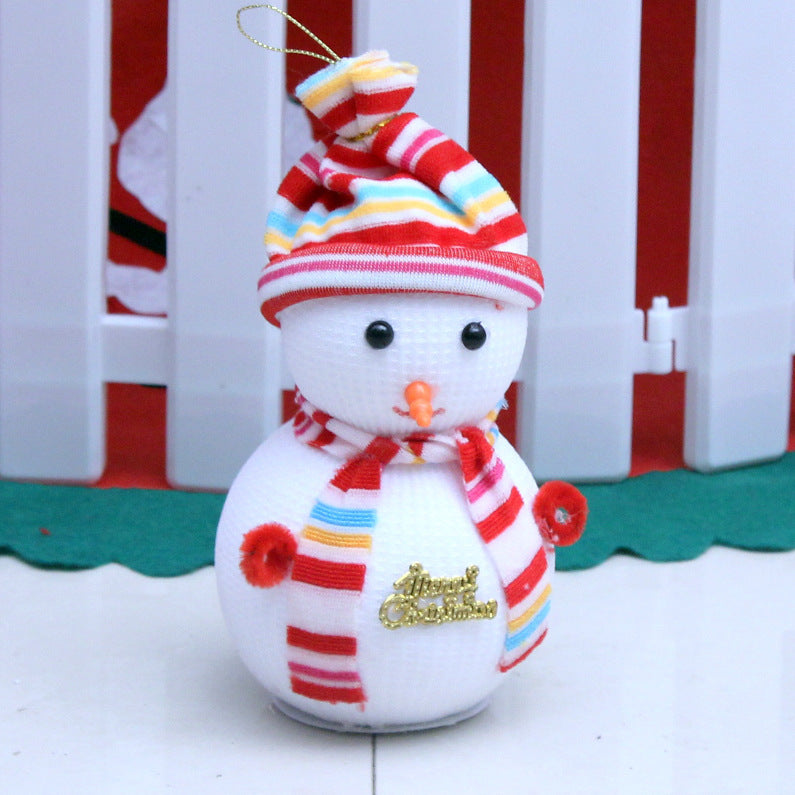 Christmas Decorations Little Doll Snowman