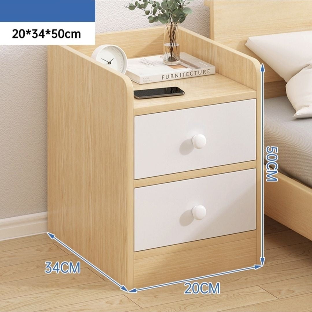 Bedside Table Simple Modern Home Bedroom Crevice Shelf Bedsi