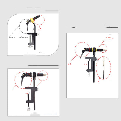 Rotating Clamp Table Type Hook Binding Platform