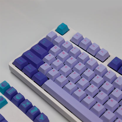 Teclado mecánico PBT Steam Wave Keycap