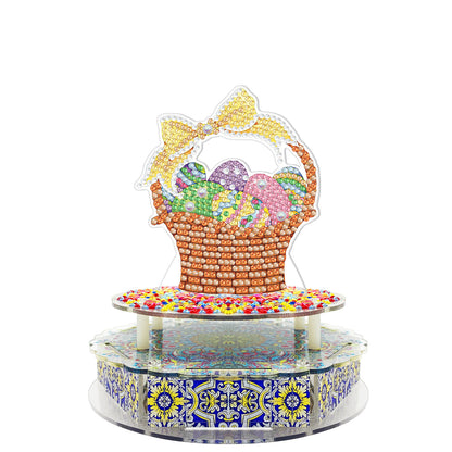 Handmade Point Diamond Halloween Easter Decoration Music Box Diy Diamond Painting