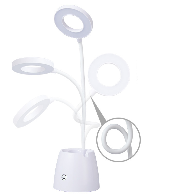 led folding eye protection table lamp