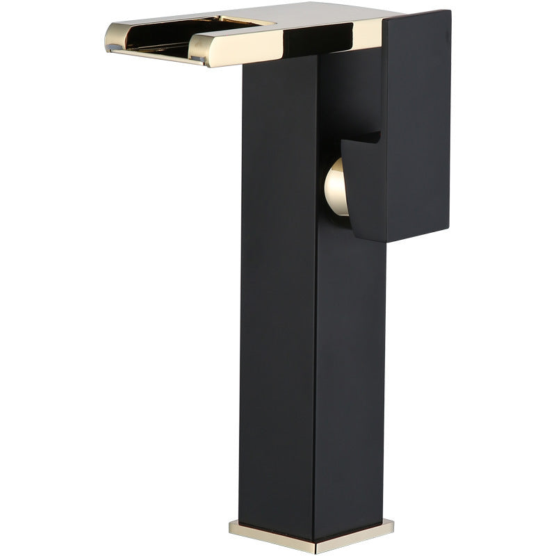 High End Copper LED Waterfall Faucet