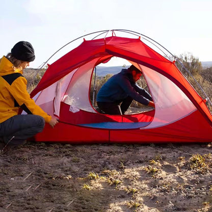 Tente de camping autonome portative extérieure d'aile de montagne