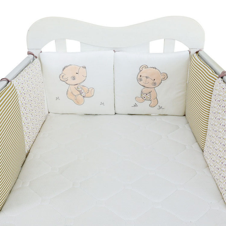 Parure de lit pour bébé, housse de protection en coton