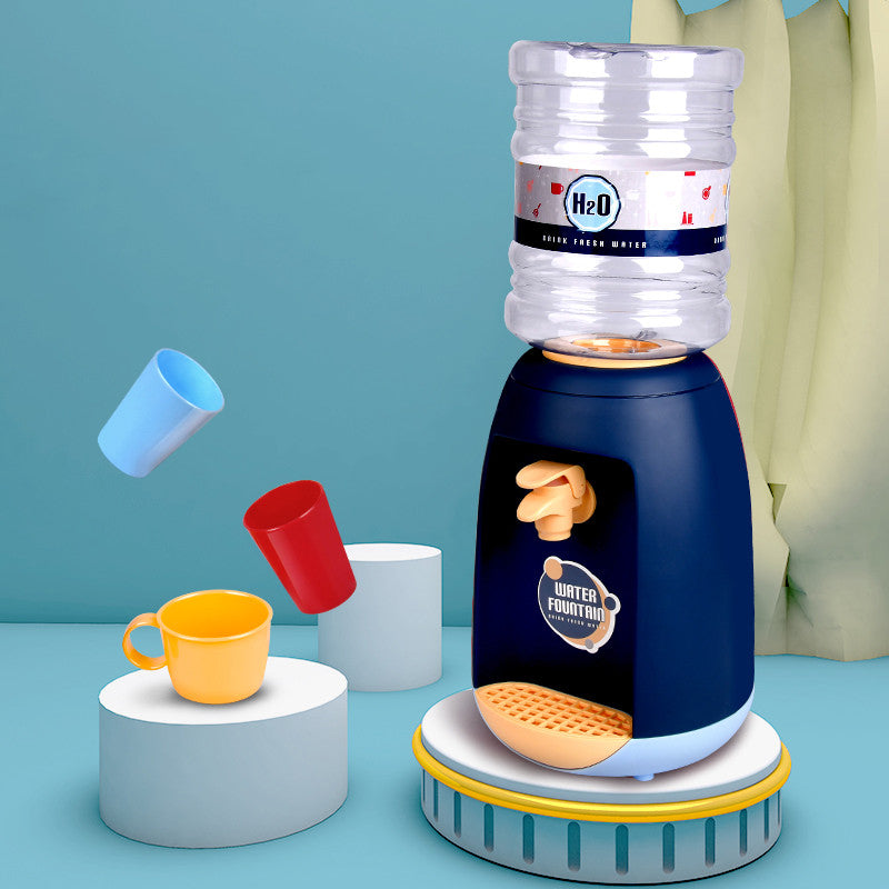 Simulation toy fun mini water dispenser