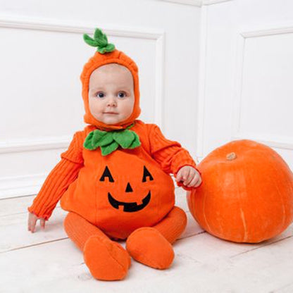 Vêtements pour bébé Mode Cosclothes Costume d'Halloween Citrouille Cosplay Combinaison d'Halloween