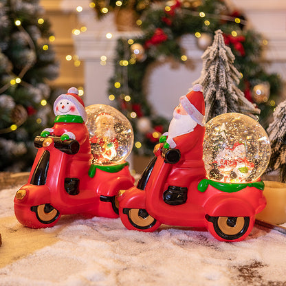 Décorations de Noël pour la maison Ornements de boîte à musique