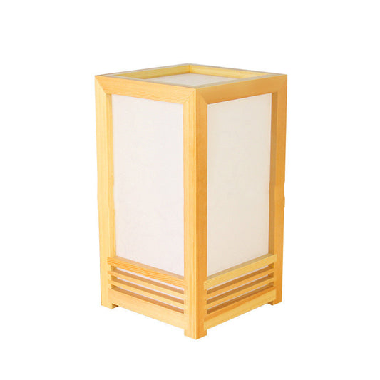 Creative Wooden Lamp Bedroom Bedside Decorative Table Lamp