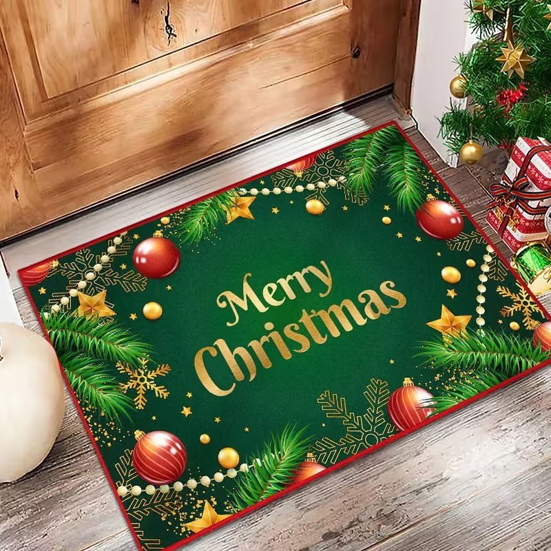 Christmas Series Carpet For Home Use