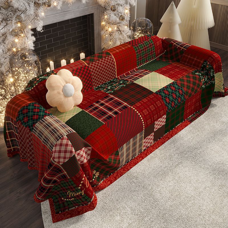 Four Seasons Universal Sofa Cushion Christmas Sofa Cover Cloth