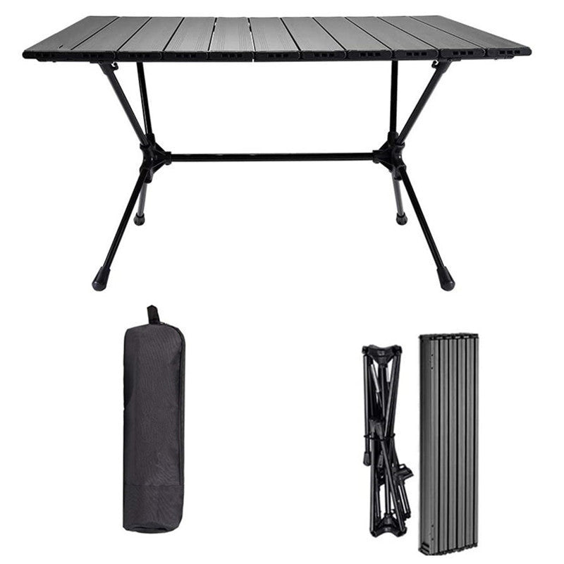 Table pliante de Camping en alliage d'aluminium, légère, pour pique-nique, barbecue, Portable, bureau de fête sur la plage