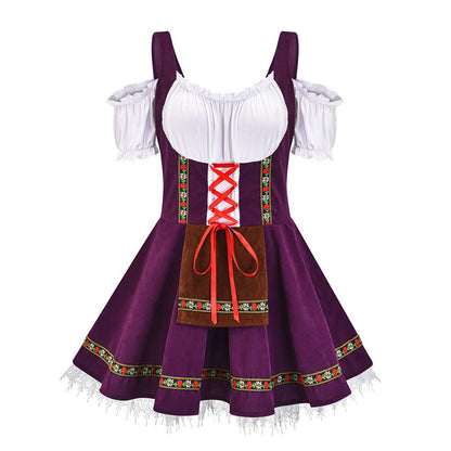 Robe de fille de bière d'Halloween grande taille