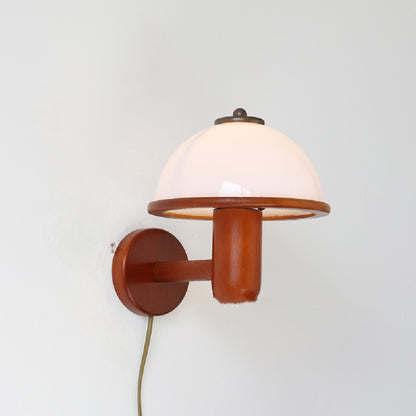 Solid Wood Japanese Retro Wall Lamp