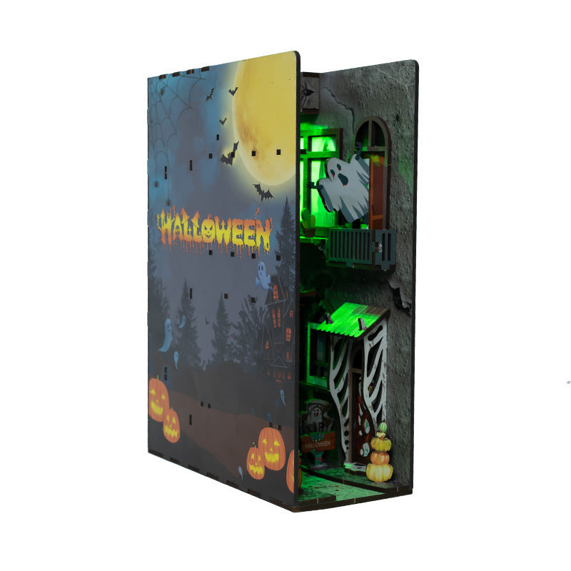 Modelo tridimensional creativo de adornos extraños para regalos de Halloween