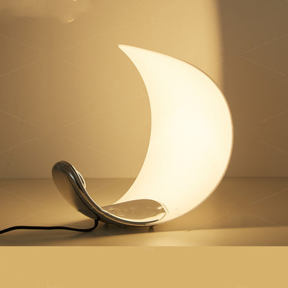 Lampe de lune lumière étude de salon de luxe