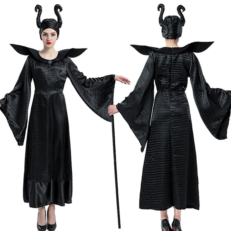 Costume de sorcière sombre pour Halloween