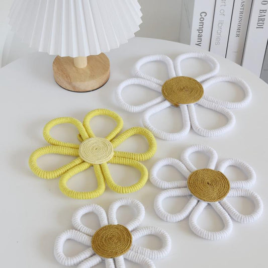 Adornos de flores Flores hexapétalas Decoraciones para sala de estar y dormitorio