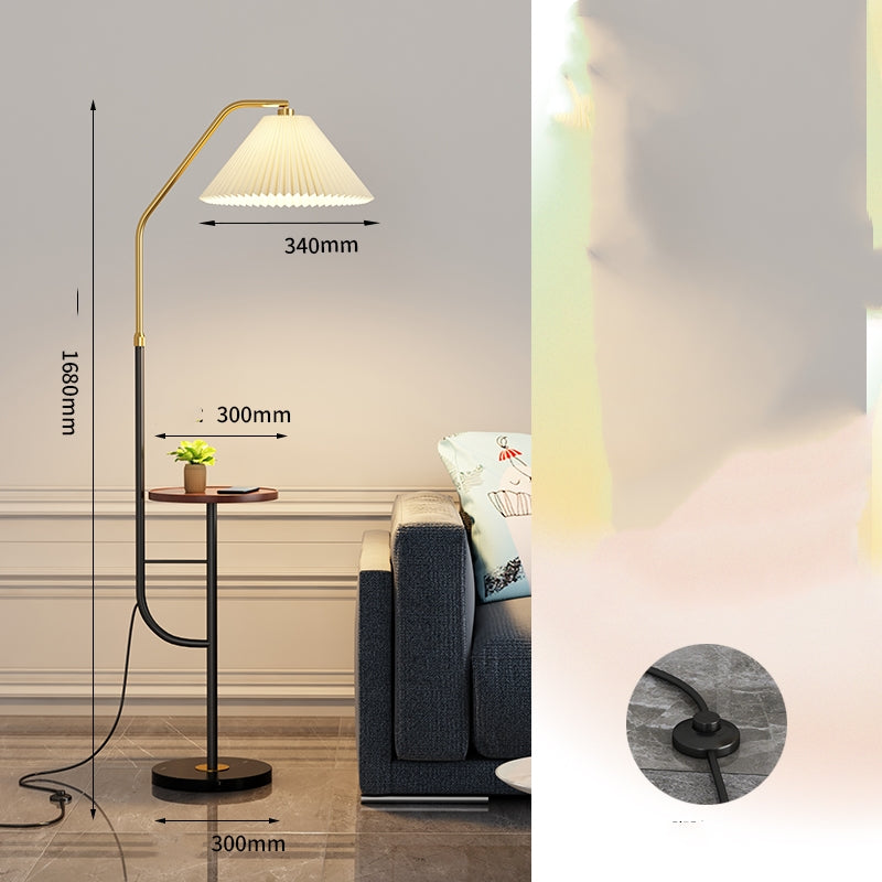 Lampe de bureau de luxe avec chargeur sans fil USB, style nordique