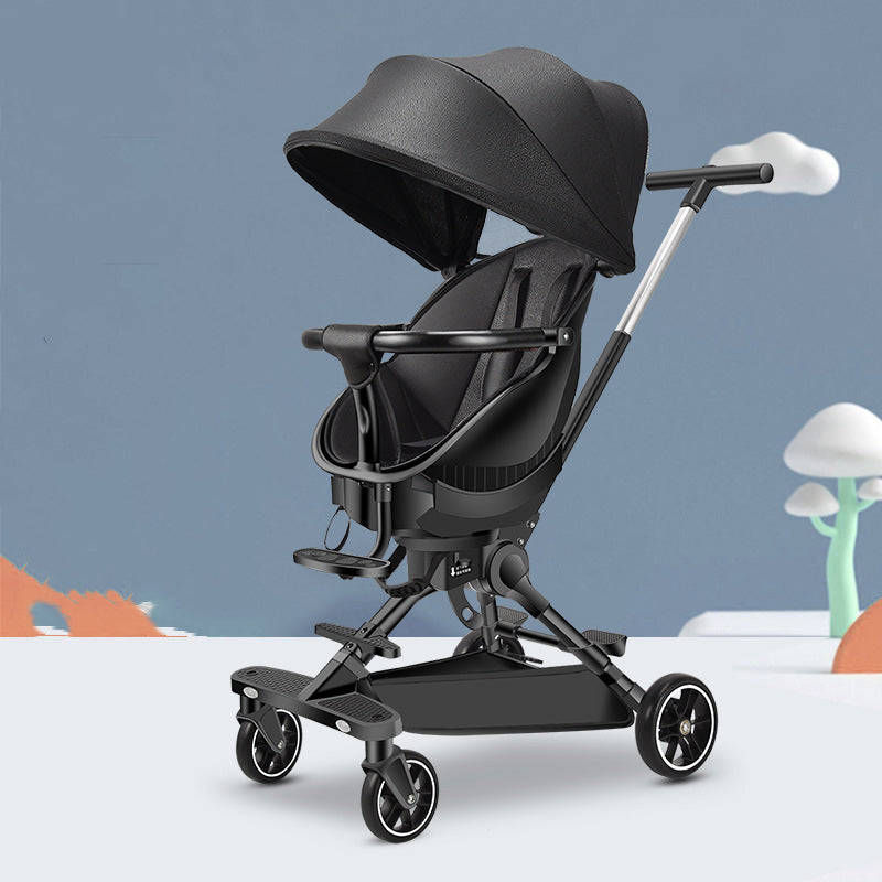 Chariot portable pour bébé élégant et personnalisé