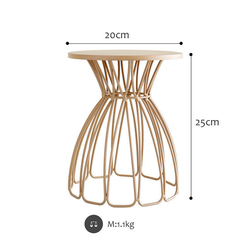 Estante de exhibición de mesa de postres para el hogar de madera