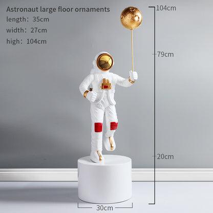 Creative Large Floor Decoration For Astronaut Living Room