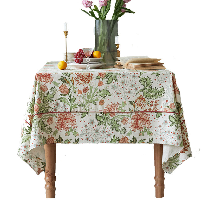 Rectangular Tea Table Linen High-grade Tablecloth