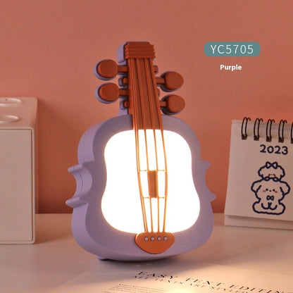 Lámpara de escritorio de aprendizaje con protección ocular para violín y carga USB