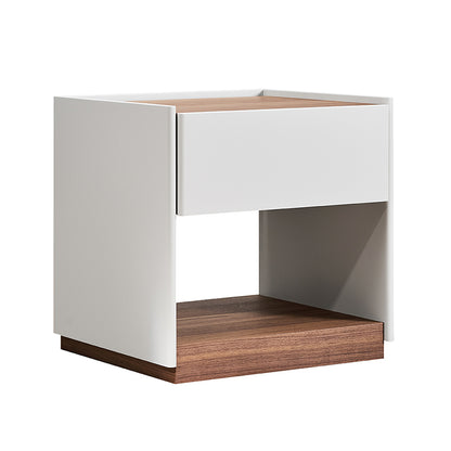 Table de chevet de chambre mate simple